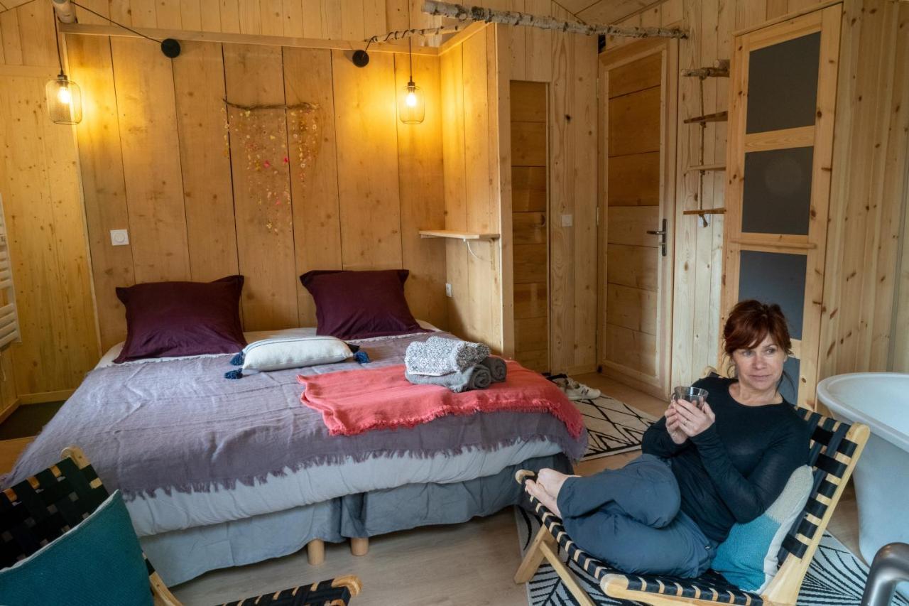 Le Chalet Du Blanc Spa Yoga Aillon-le-Jeune Exteriör bild