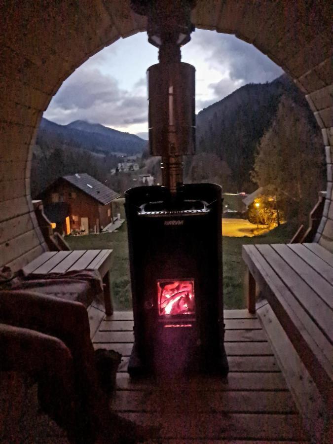 Le Chalet Du Blanc Spa Yoga Aillon-le-Jeune Exteriör bild